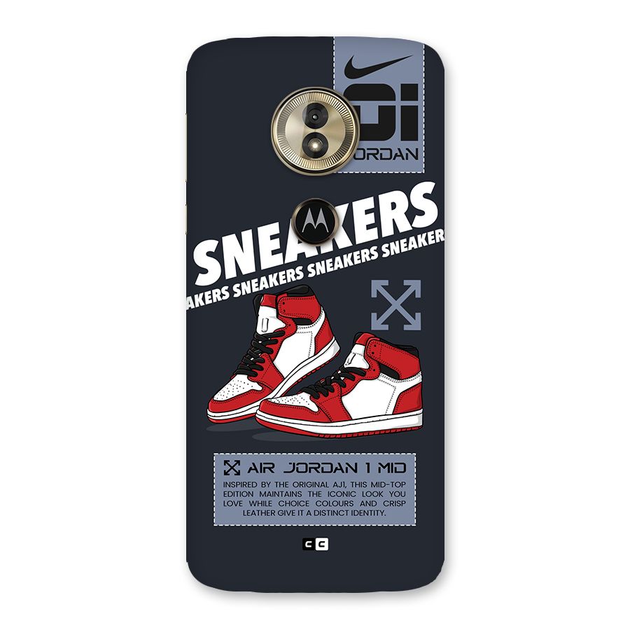 Fantastic Air Shoes Back Case for Moto G6 Play