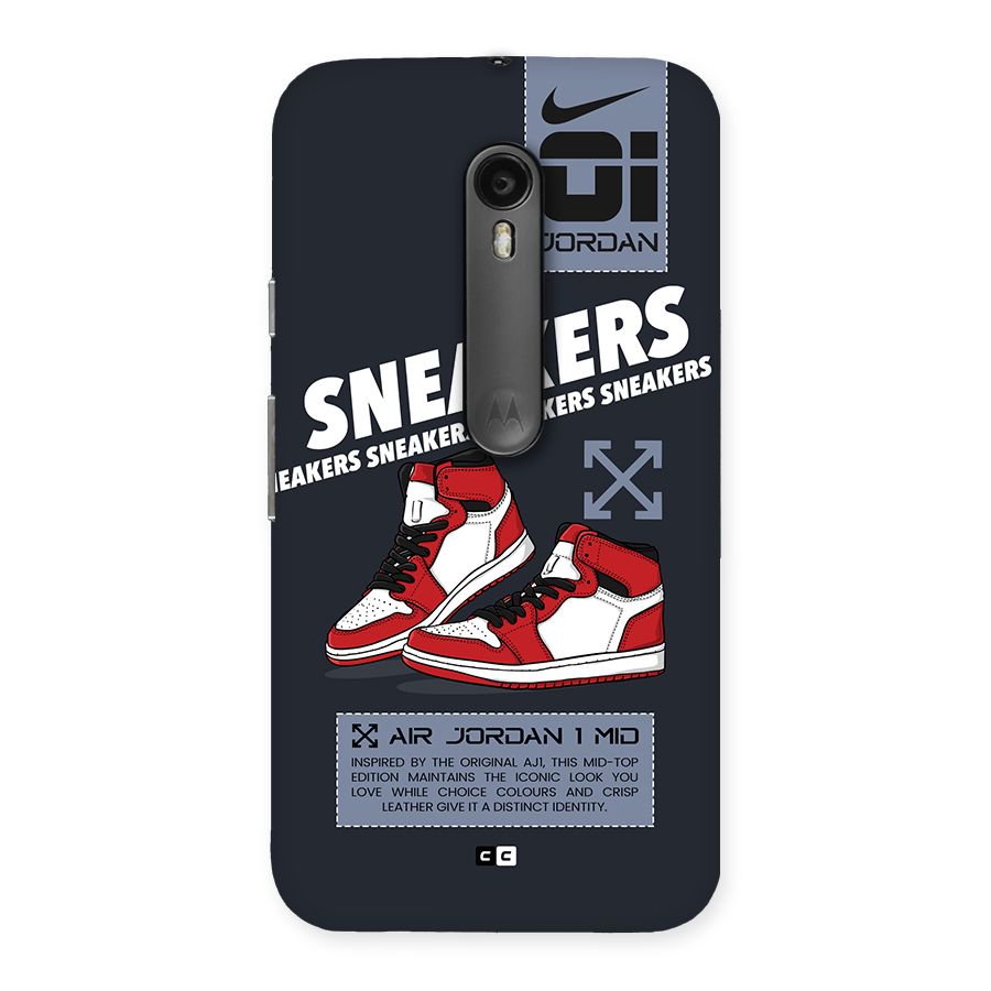 Fantastic Air Shoes Back Case for Moto G Turbo