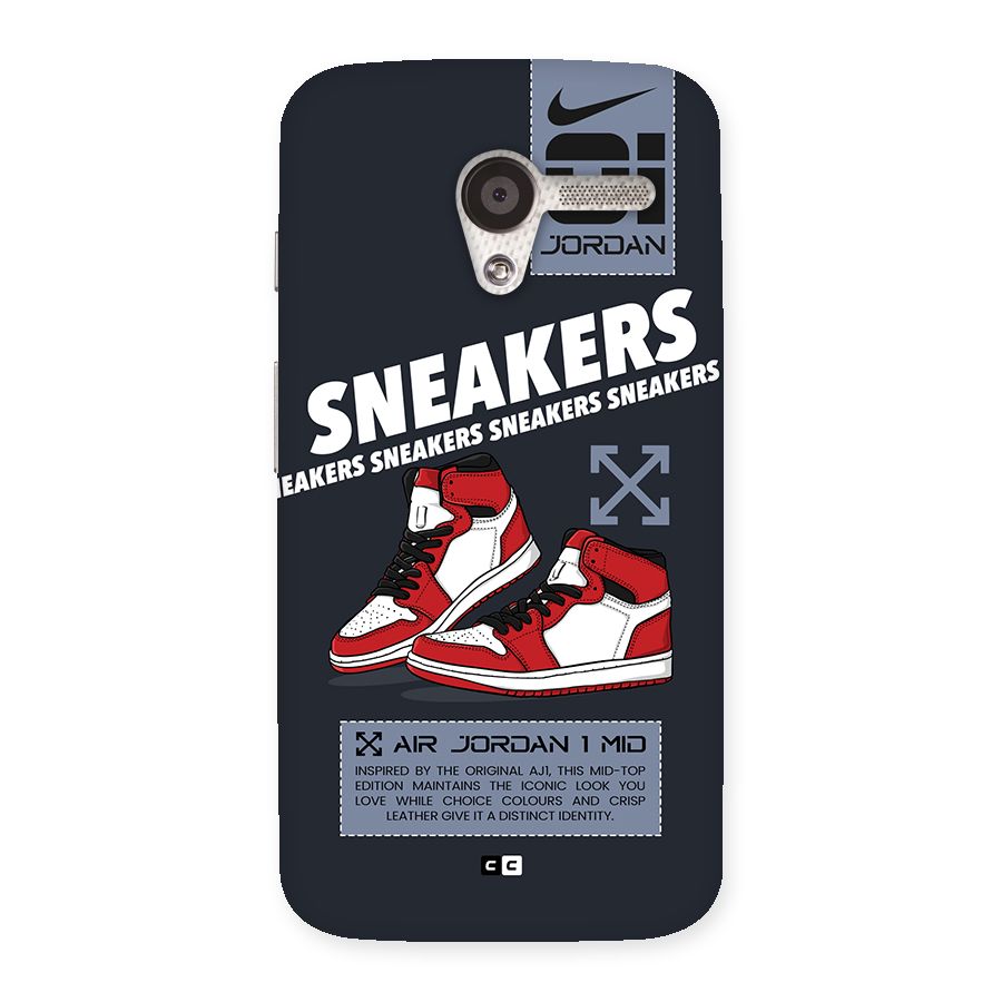 Fantastic Air Shoes Back Case for Moto X
