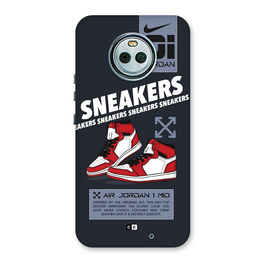 Fantastic Air Shoes Back Case for Moto X4