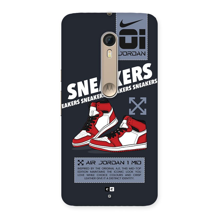 Fantastic Air Shoes Back Case for Moto X Style
