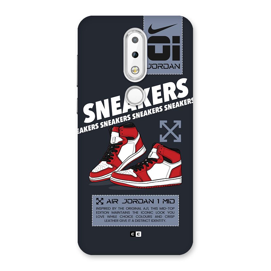 Fantastic Air Shoes Back Case for Nokia 6.1 Plus