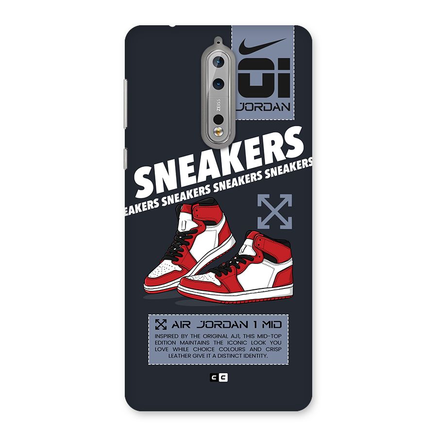Fantastic Air Shoes Back Case for Nokia 8