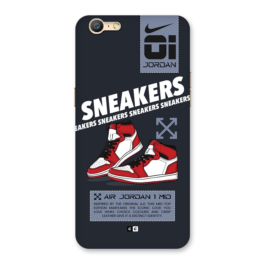 Fantastic Air Shoes Back Case for Oppo A57