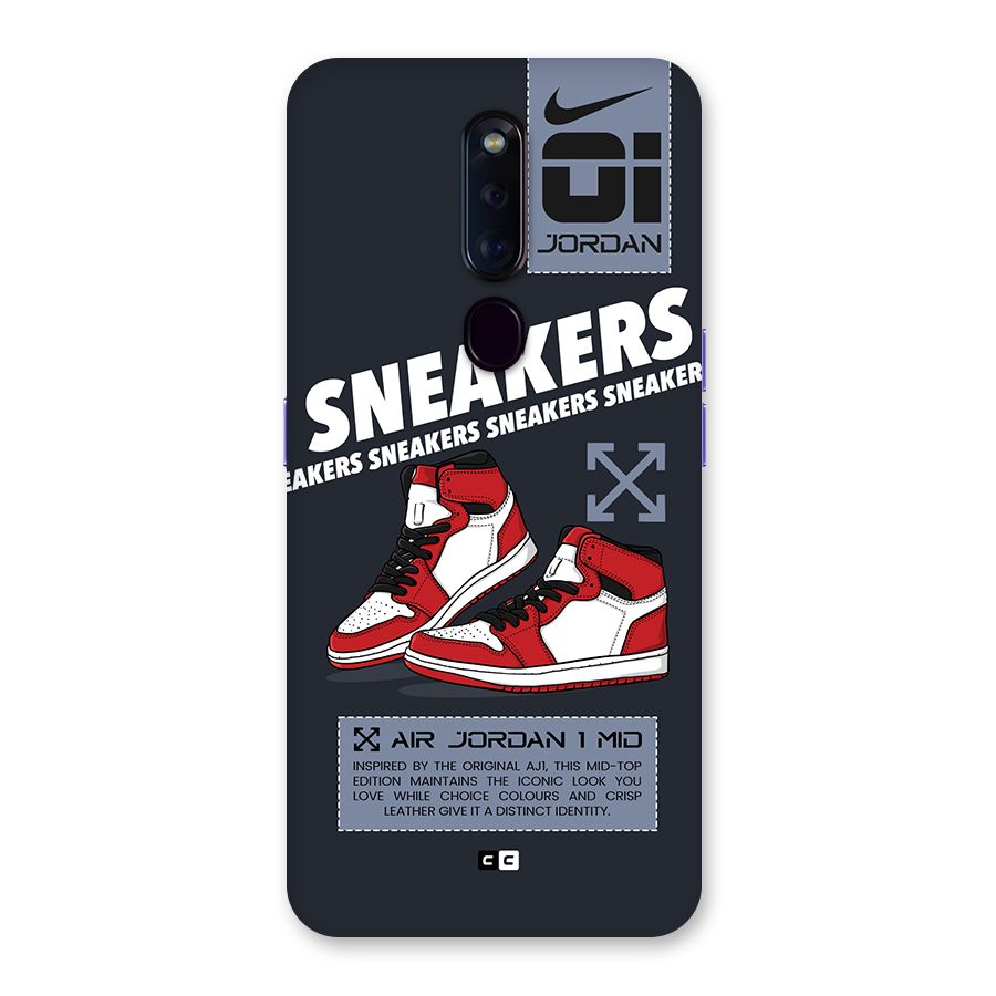 Fantastic Air Shoes Back Case for Oppo F11 Pro