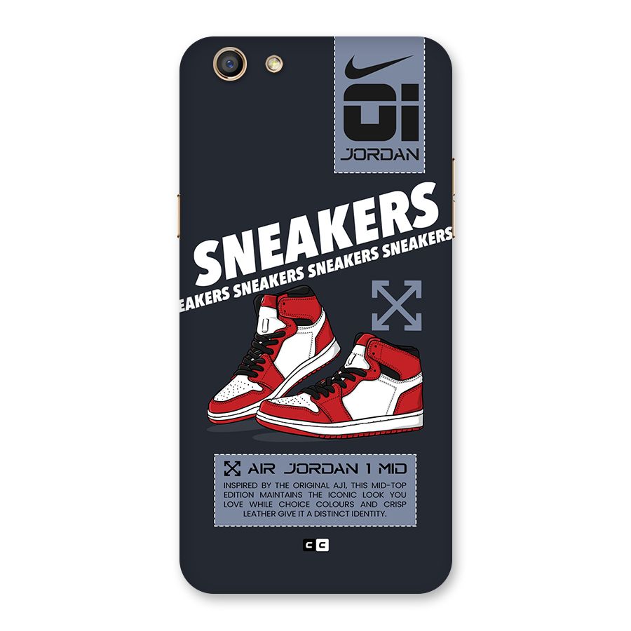 Fantastic Air Shoes Back Case for Oppo F3