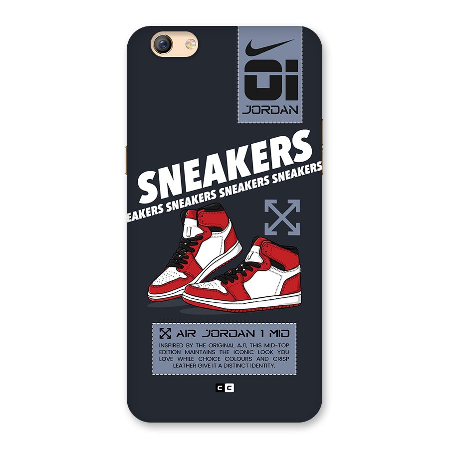 Fantastic Air Shoes Back Case for Oppo F3 Plus