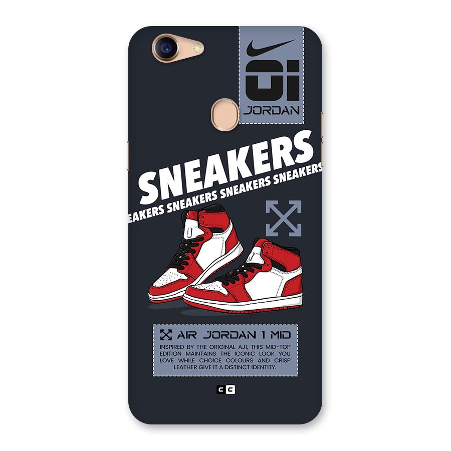 Fantastic Air Shoes Back Case for Oppo F5 Youth