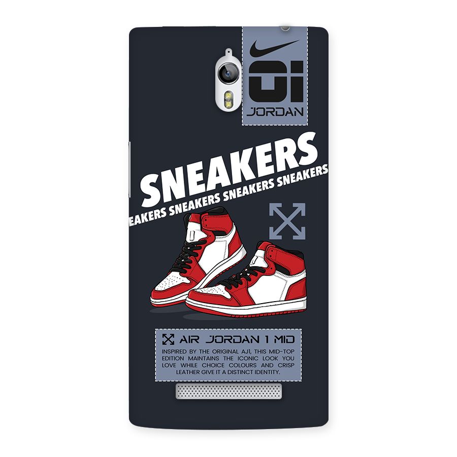 Fantastic Air Shoes Back Case for Oppo Find 7