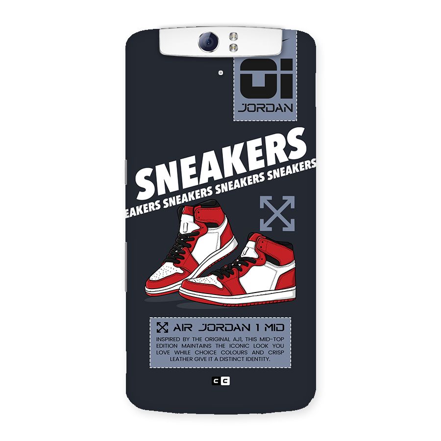 Fantastic Air Shoes Back Case for Oppo N1
