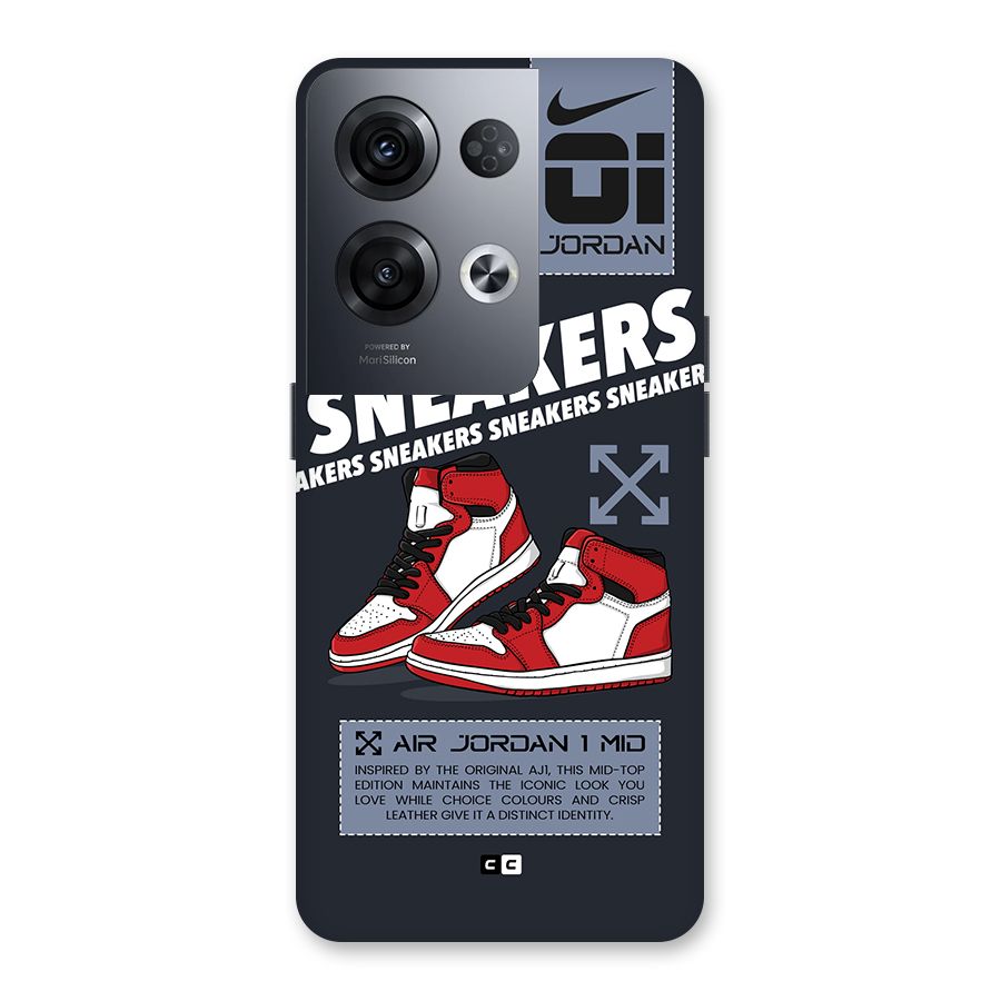 Fantastic Air Shoes Back Case for Oppo Reno8 Pro 5G