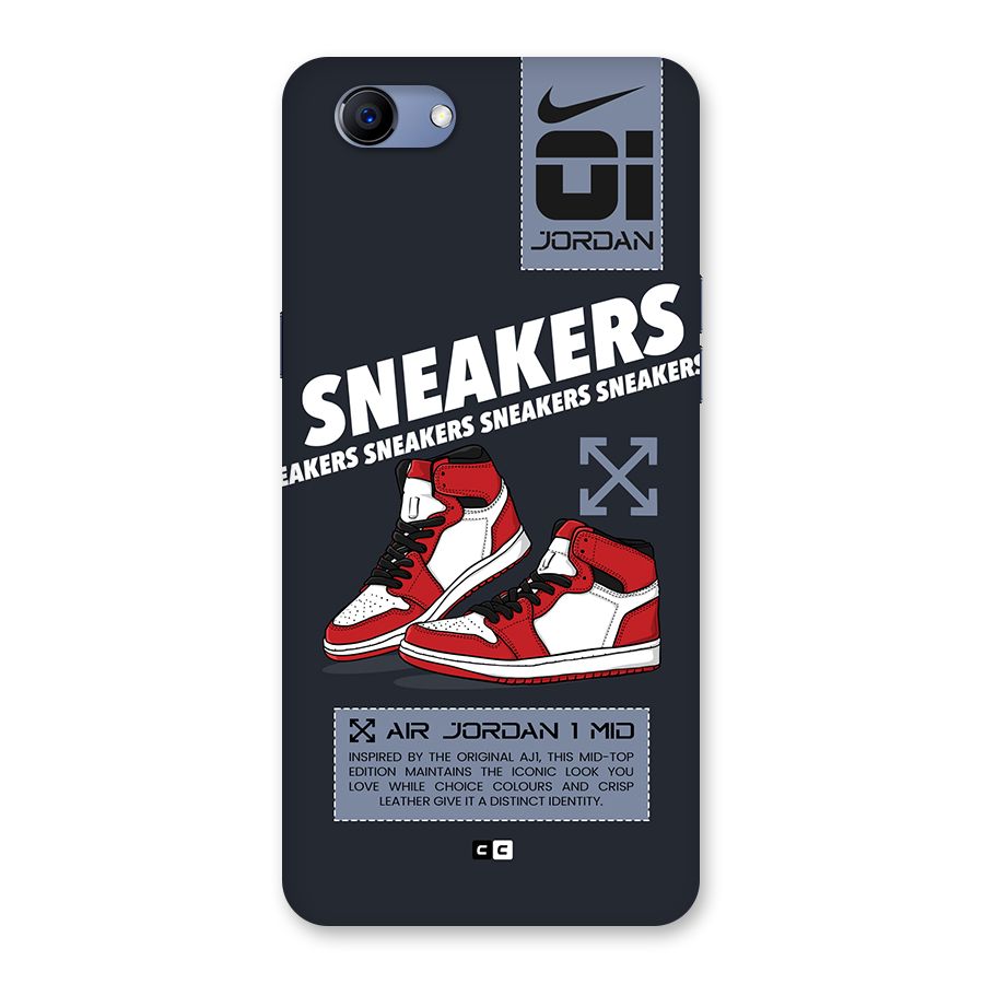 Fantastic Air Shoes Back Case for Realme 1