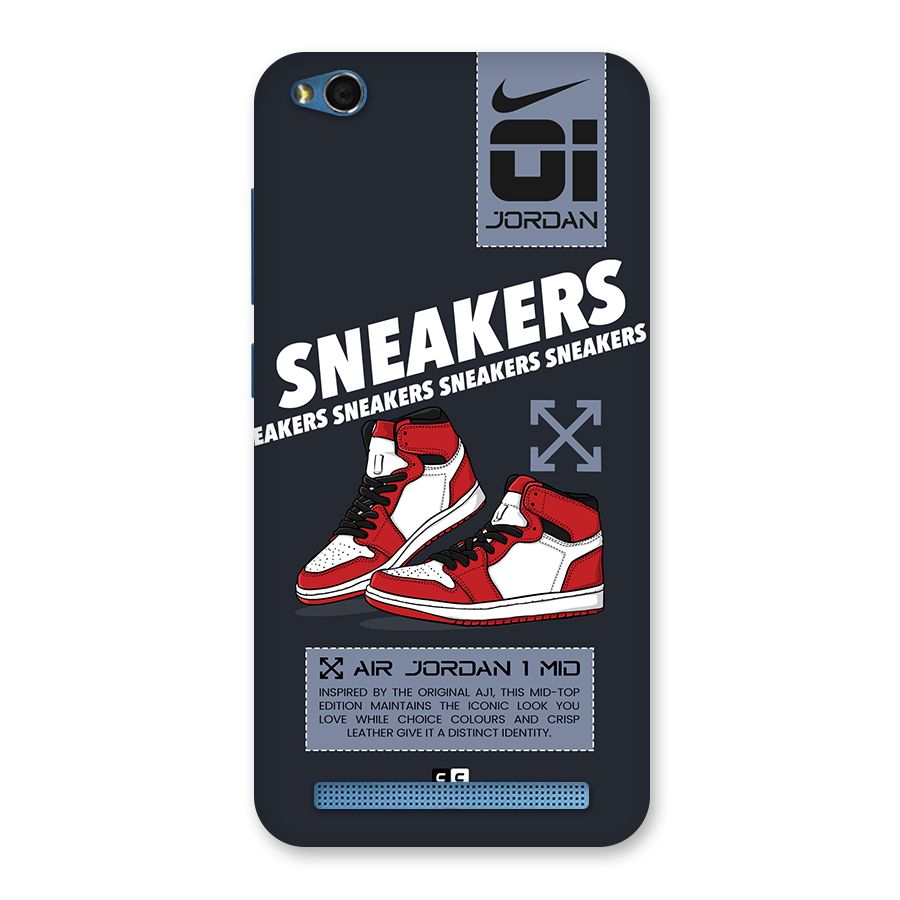 Fantastic Air Shoes Back Case for Redmi 5A
