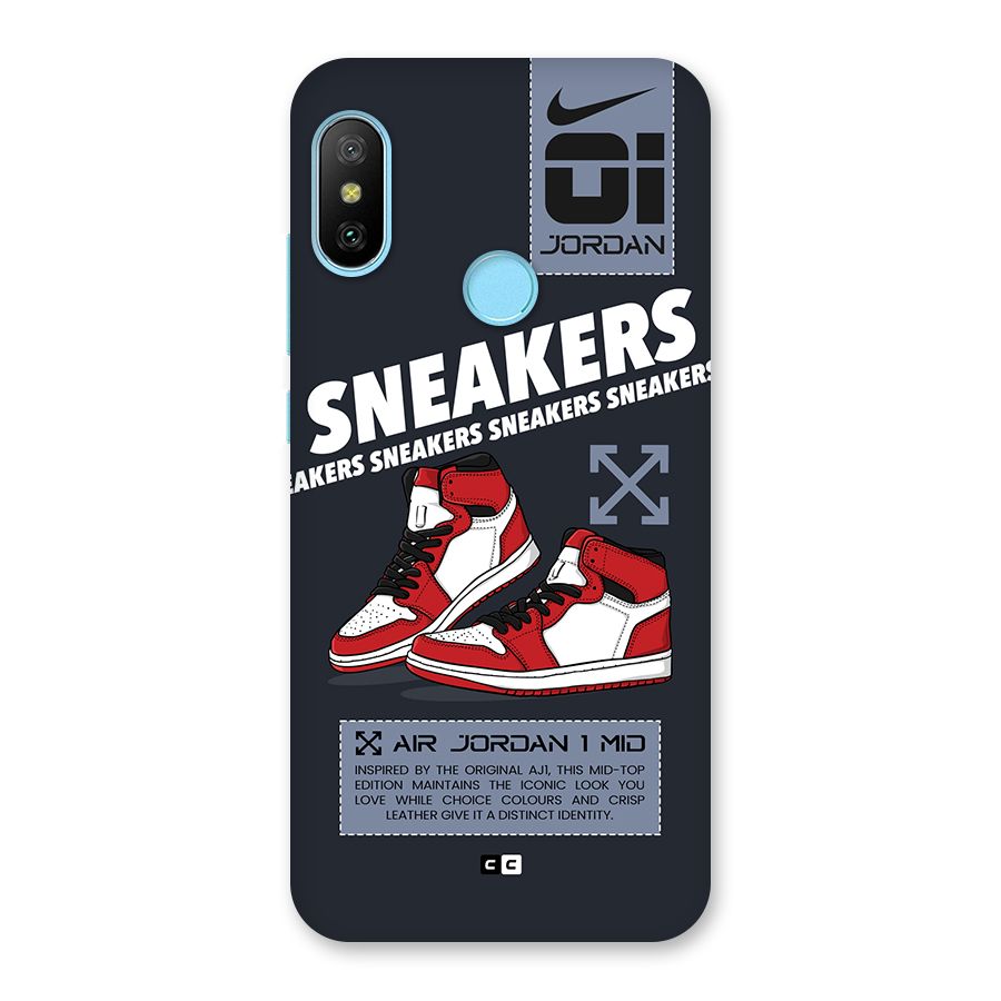 Fantastic Air Shoes Back Case for Redmi 6 Pro