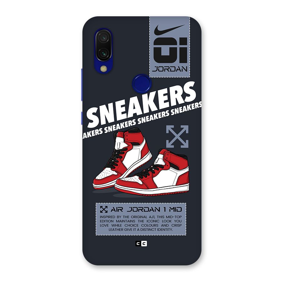 Fantastic Air Shoes Back Case for Redmi 7