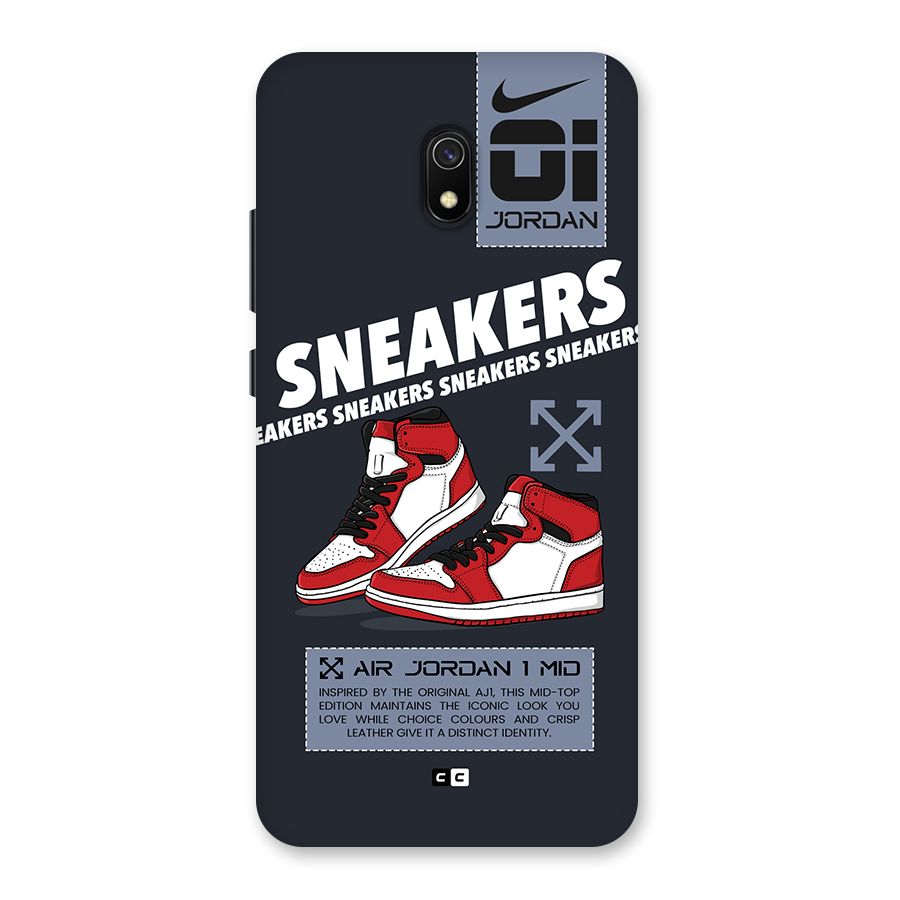 Fantastic Air Shoes Back Case for Redmi 8A