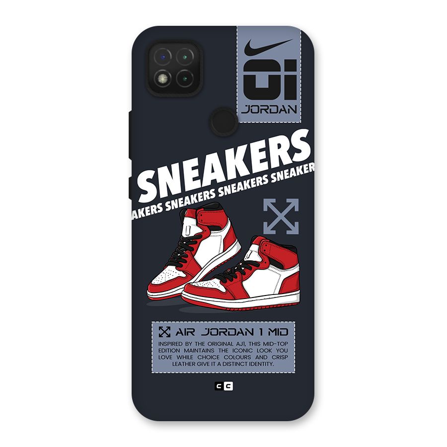 Fantastic Air Shoes Back Case for Redmi 9C