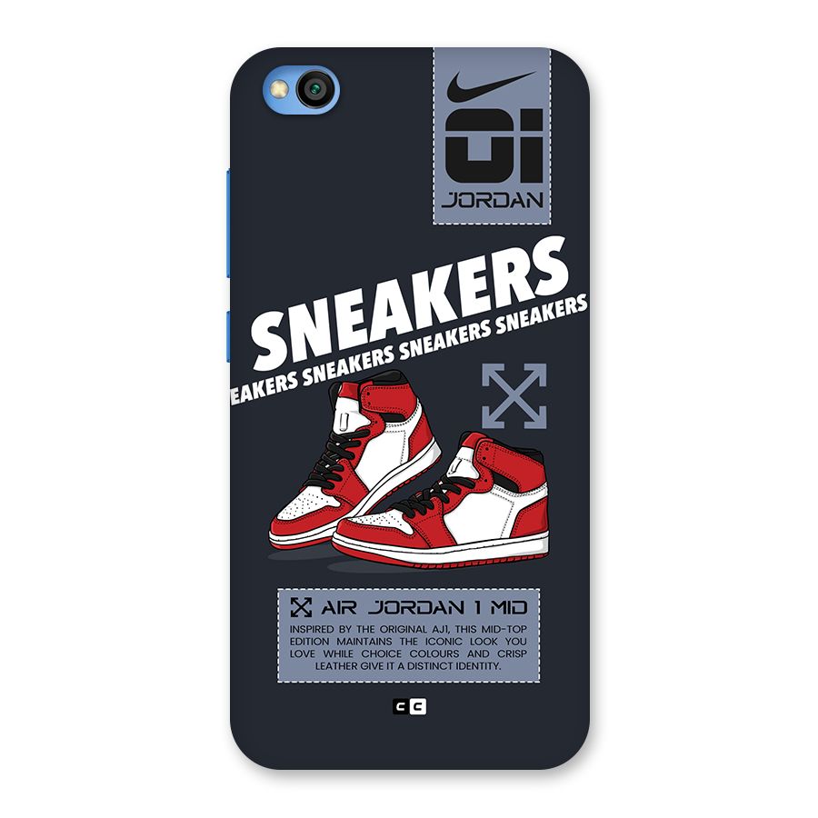 Fantastic Air Shoes Back Case for Redmi Go