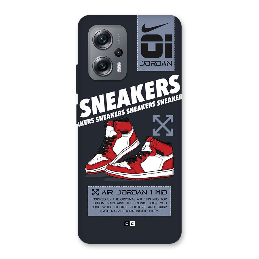 Fantastic Air Shoes Back Case for Redmi K50i