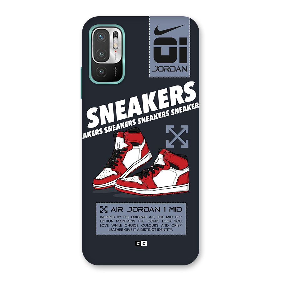 Fantastic Air Shoes Back Case for Redmi Note 10T 5G