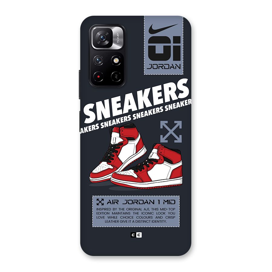 Fantastic Air Shoes Back Case for Redmi Note 11T 5G