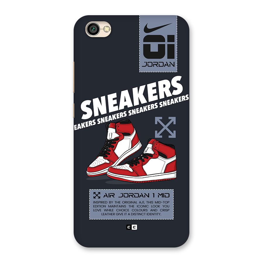 Fantastic Air Shoes Back Case for Redmi Y1 Lite