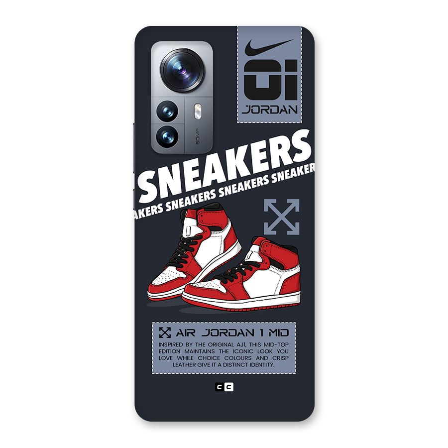 Fantastic Air Shoes Back Case for Xiaomi 12 Pro
