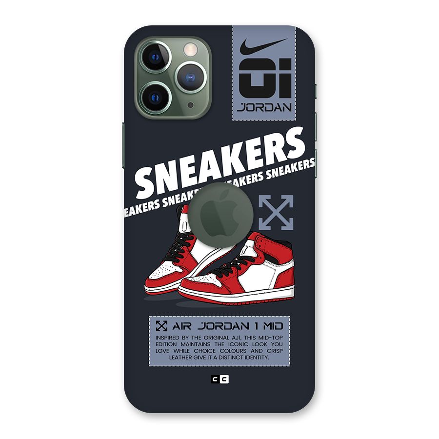 Fantastic Air Shoes Back Case for iPhone 11 Pro Logo Cut