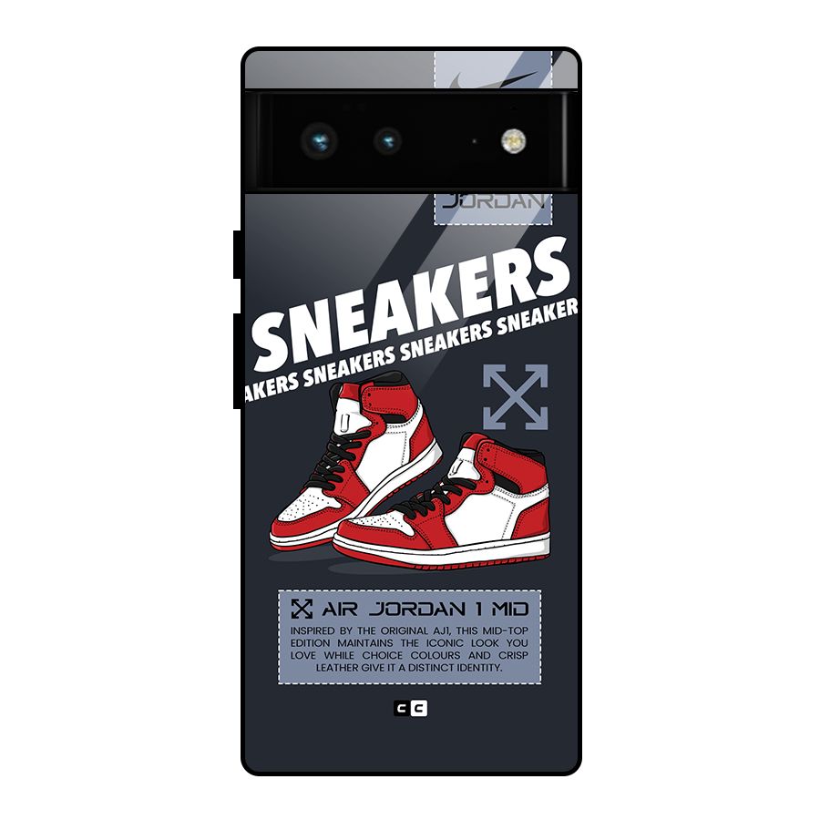 Fantastic Air Shoes Glass Back Case for Google Pixel 6