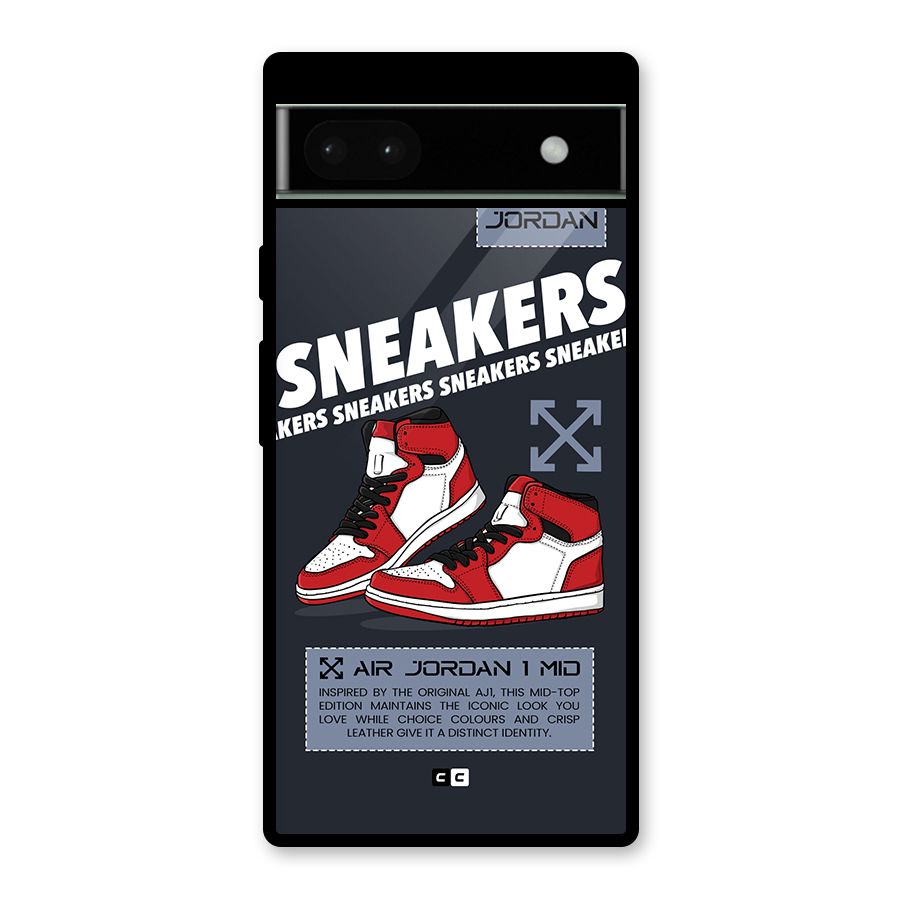Fantastic Air Shoes Glass Back Case for Google Pixel 6a