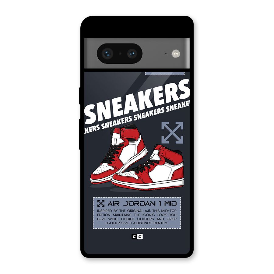 Fantastic Air Shoes Glass Back Case for Google Pixel 7