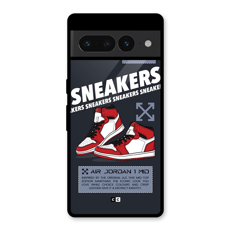 Fantastic Air Shoes Glass Back Case for Google Pixel 7 Pro