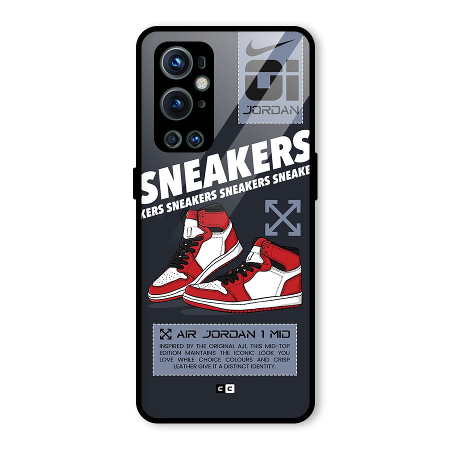 Fantastic Air Shoes Glass Back Case for OnePlus 9 Pro