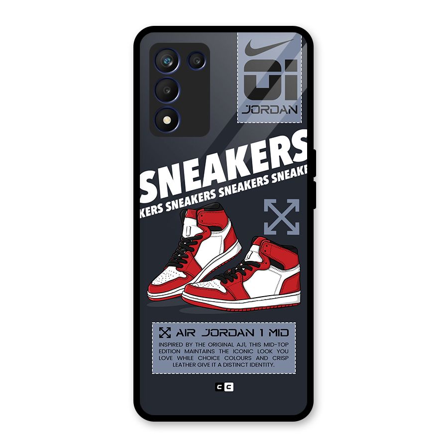Fantastic Air Shoes Glass Back Case for Realme 9 5G Speed