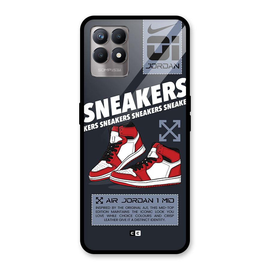 Fantastic Air Shoes Glass Back Case for Realme Narzo 50