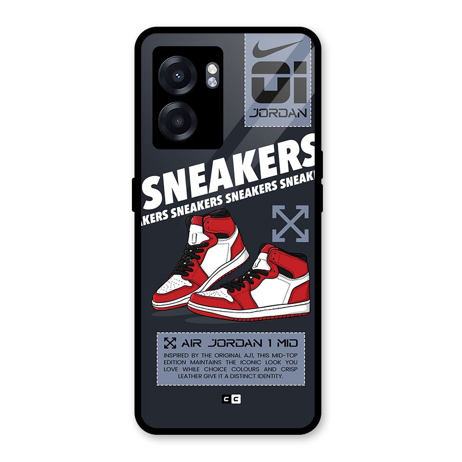 Fantastic Air Shoes Glass Back Case for Realme Narzo 50 5G