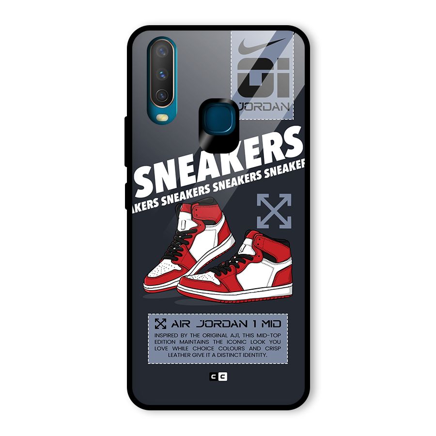 Fantastic Air Shoes Glass Back Case for Vivo U10