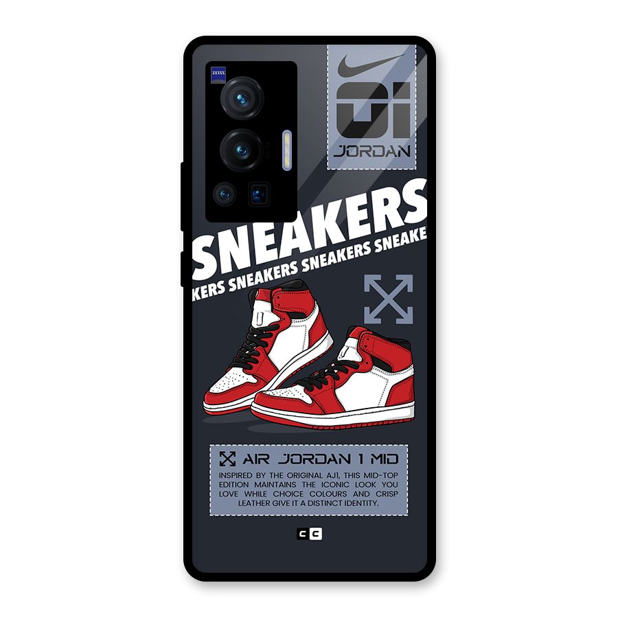 Fantastic Air Shoes Glass Back Case for Vivo X70 Pro