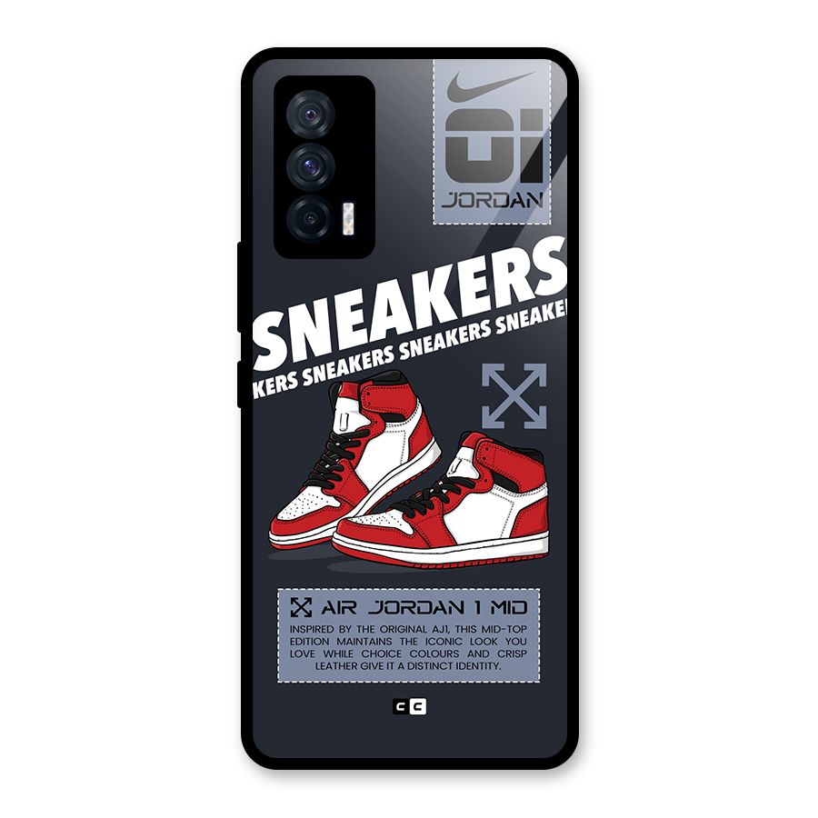 Fantastic Air Shoes Glass Back Case for Vivo iQOO 7 5G