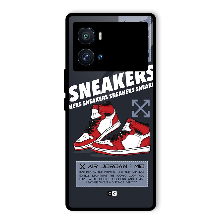 Fantastic Air Shoes Glass Back Case for Vivo iQOO 9 Pro