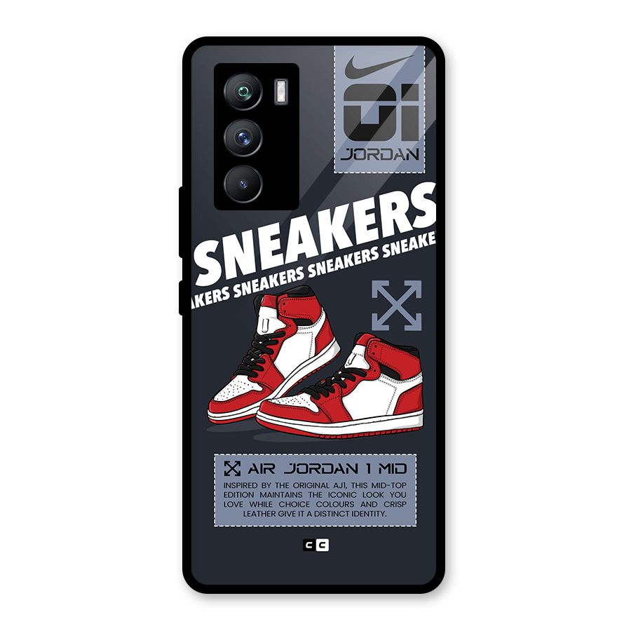 Fantastic Air Shoes Glass Back Case for Vivo iQOO 9 SE