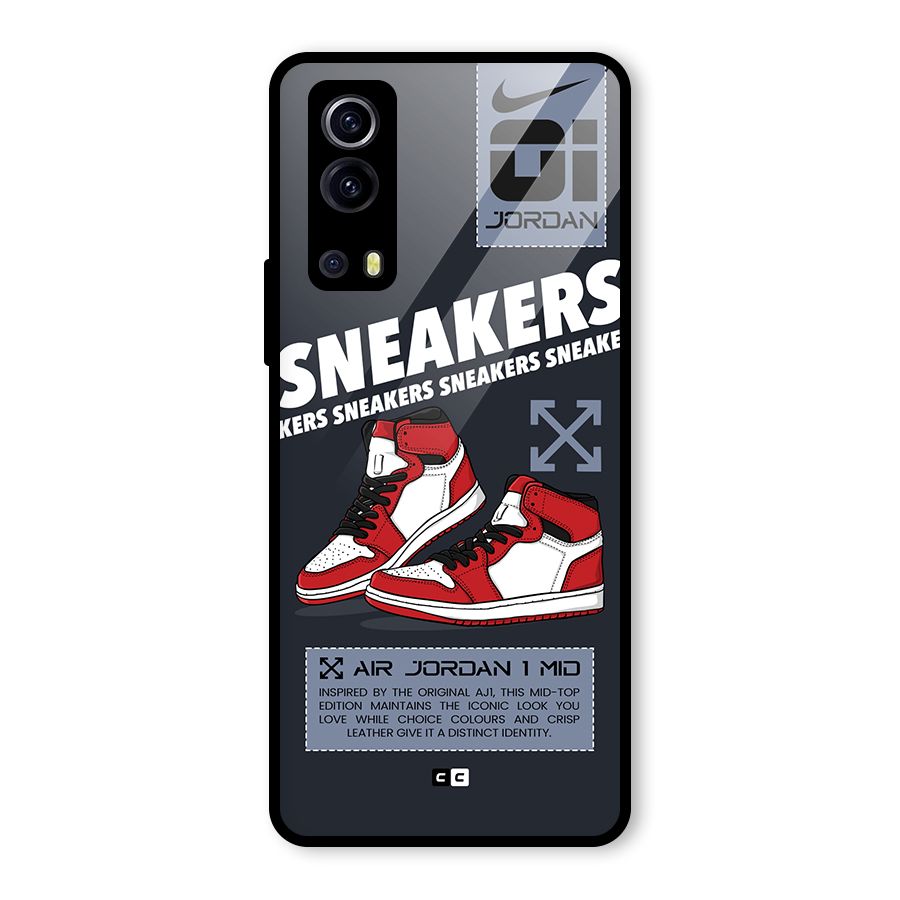 Fantastic Air Shoes Glass Back Case for Vivo iQOO Z3
