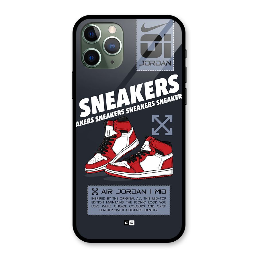 Fantastic Air Shoes Glass Back Case for iPhone 11 Pro