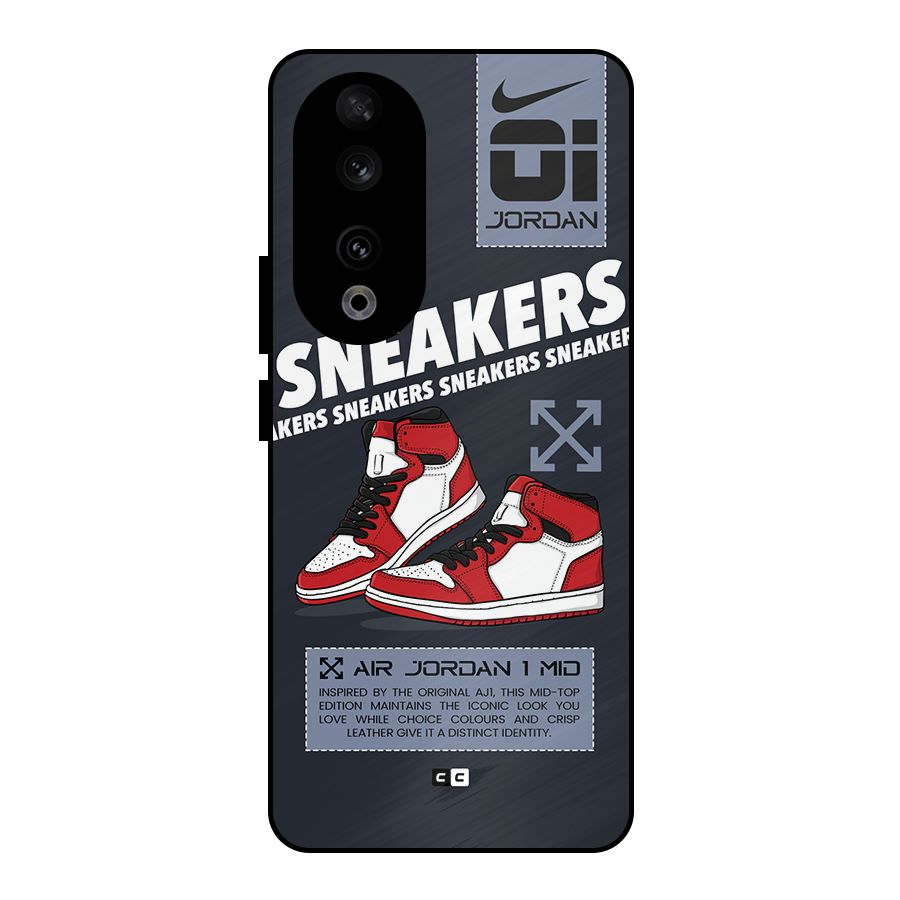 Fantastic Air Shoes Metal Back Case for Honor 90
