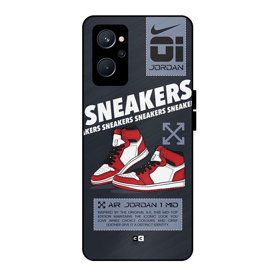 Fantastic Air Shoes Metal Back Case for Realme 9i 5G