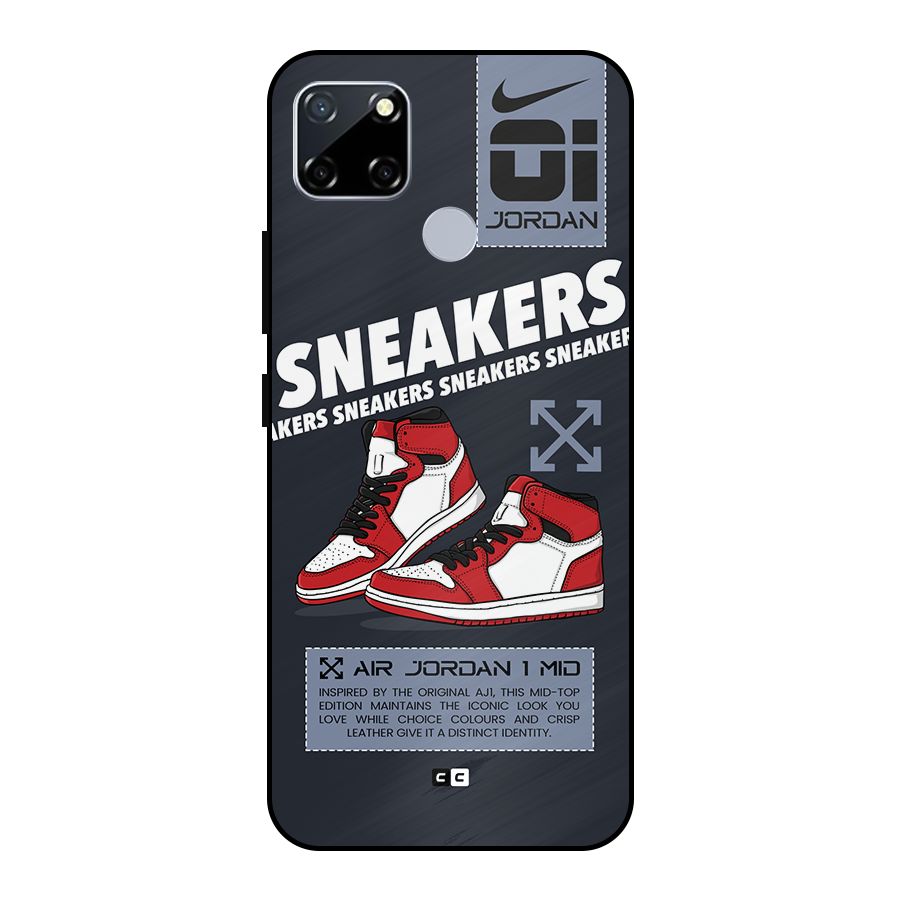 Fantastic Air Shoes Metal Back Case for Realme Narzo 30A