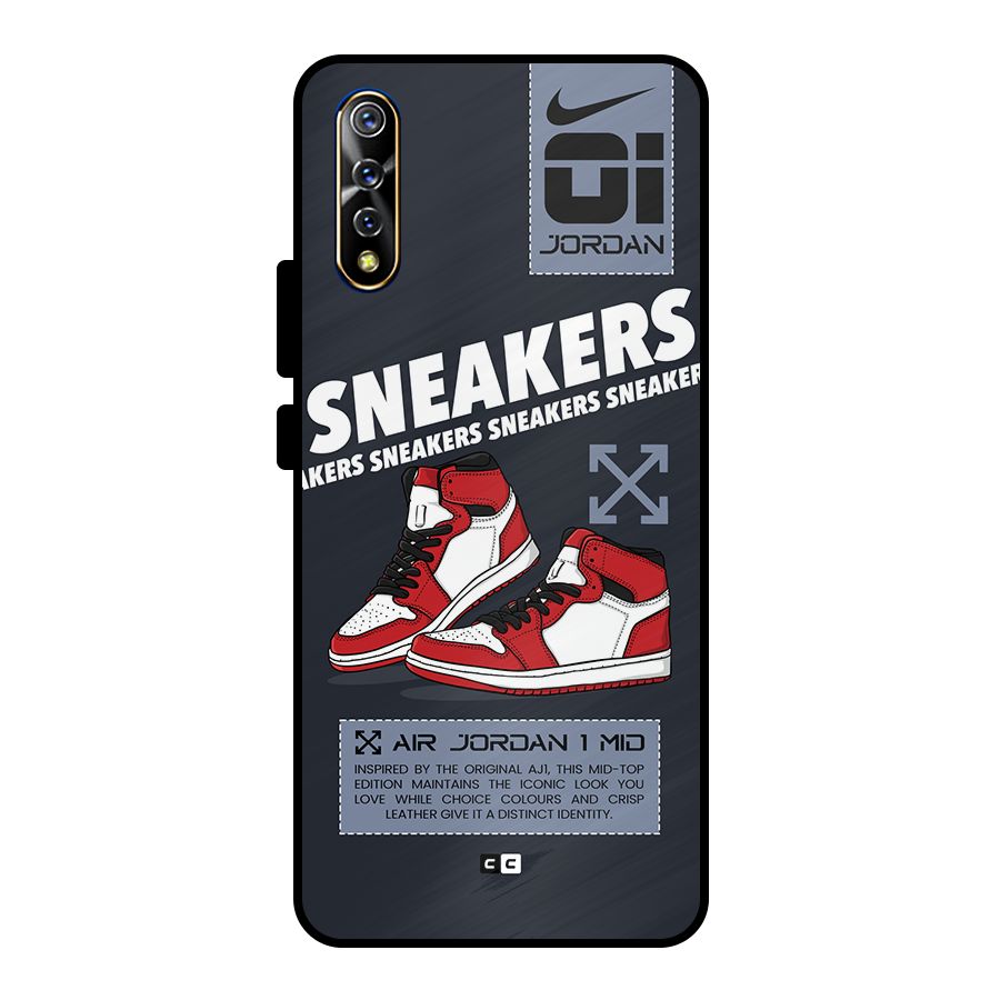 Fantastic Air Shoes Metal Back Case for Vivo S1