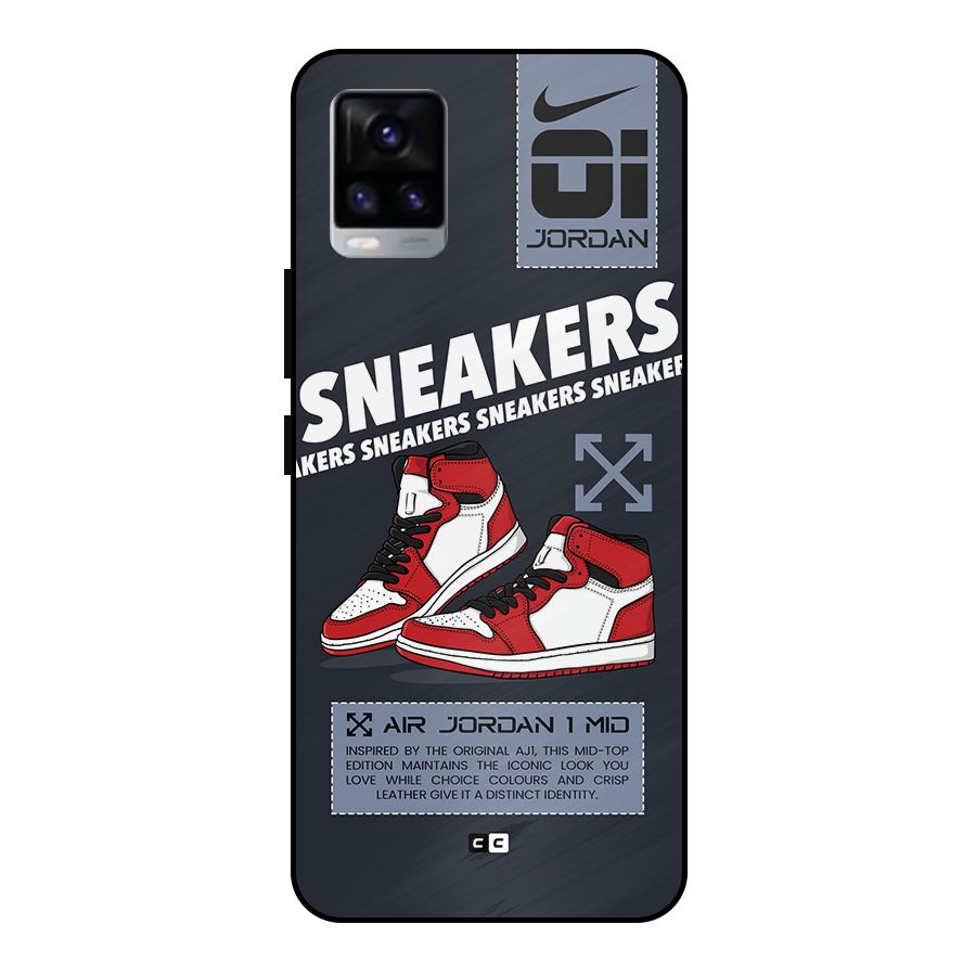 Fantastic Air Shoes Metal Back Case for Vivo V20