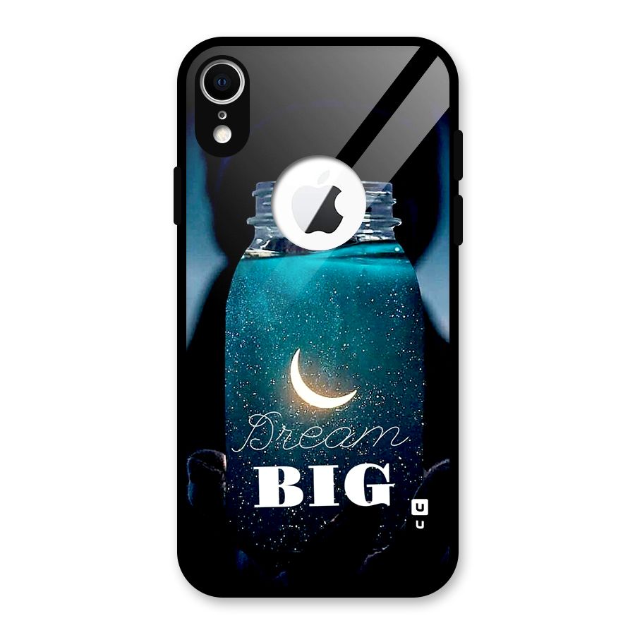 Fantasy Jar Glass Back Case for iPhone XR Logo Cut