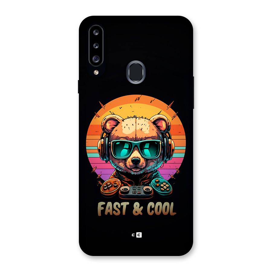 Fast And Cool Back Case for Galaxy A20s